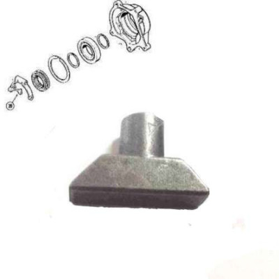 Kamień przesuwki widełek przedniego napędu Case
580K 580SK
A188527