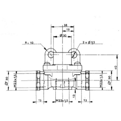 HAM7017  Zestaw naprawczy zaworu odpowietrzania