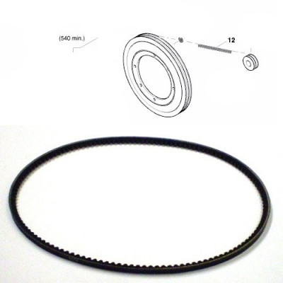 KV-AC690164 Pasek dmuchawy fi 290mm