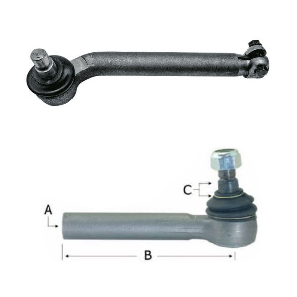 Końcówka kierownicza przegub drążek kierowniczy John,Deere 2140,3040,3140,AL178073,AL39318