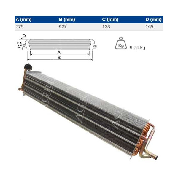 parownik skraplacz nagrzewnica klimatyzacji,Case 5140 5150 5220 5230 5240 5250 7110 7120 7130 7140 7150 7210 7220 7230 7240 7250