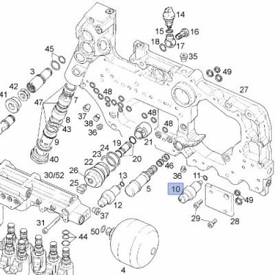 Czujnik ciśnienia oleju hydraulicznego Case CVX 120 130 150 170 CVT Steyr 6135 6145 6140 6150 6175 6160 192300710007 47108120