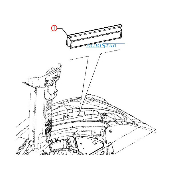 Filtr kabinowy powietrza New Holland T4.95 T4.105 T4.115 TT5.105 T5.115  Steyr KOMPAKT Case FARMALL 84579424 84219716 47565055