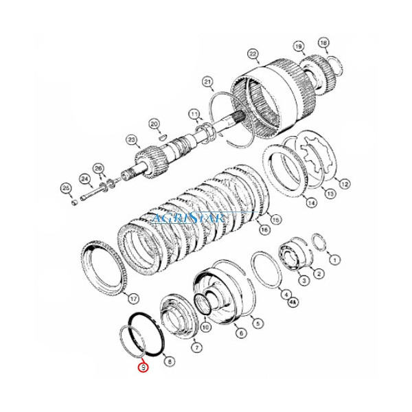 SKR7032 Pierścień uszczelniający
