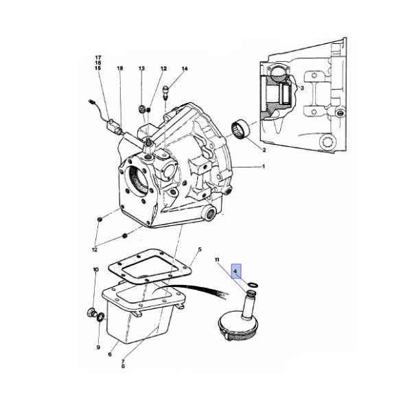 SKR7038 Oring wlewu oleju