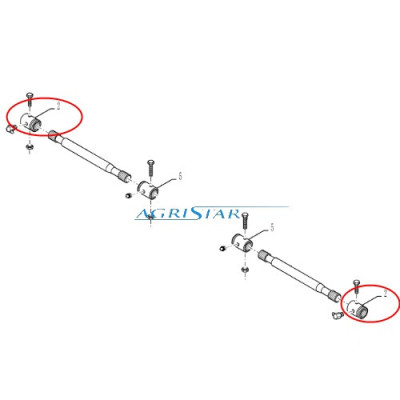 NA07-84077843 Łącznik półosi zewnętrzny
