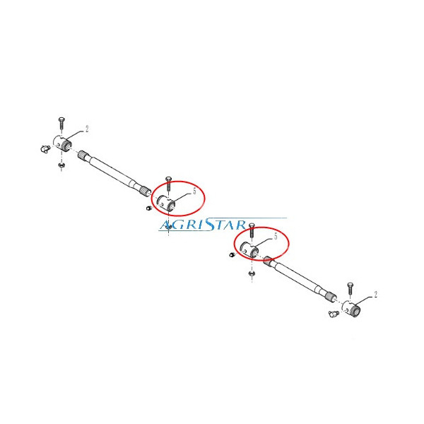 NA07-84077841 Łącznik półosi wewnętrzny