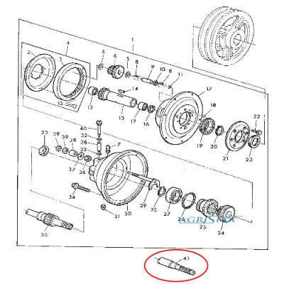 JN03-Z63342 Antriebswelle