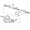 JE04-Z62416 Wałek napinacza podajnika ziarnowego