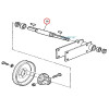 JE04-Z62415 Wałek napinacza podajnika ziarnowego