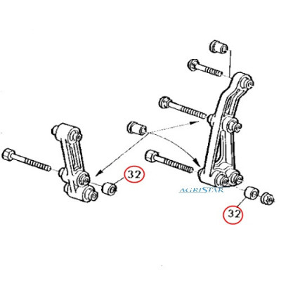 JS05-Z62297 Tulejka podsiewacza