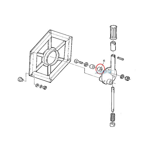 JH09-Z44977 Piasta motowideł