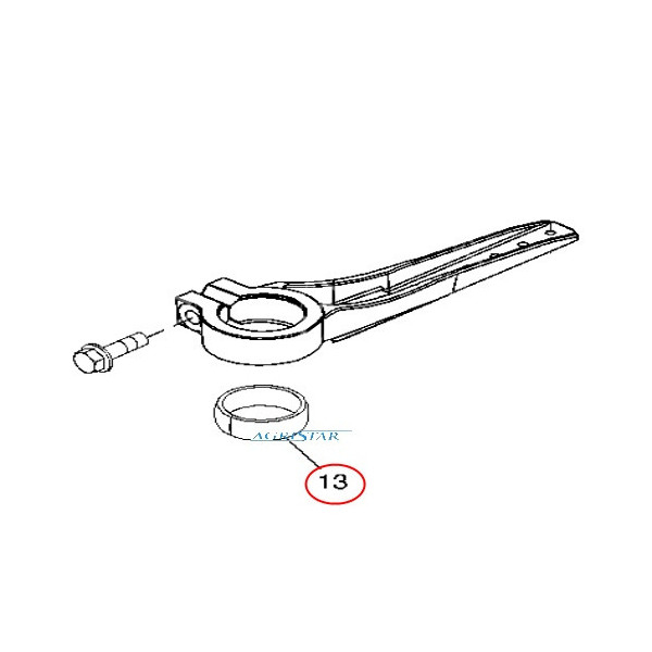 JH05-H157812 Tulejka targańca