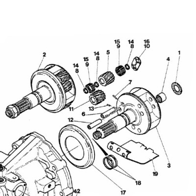 SKR7040 Podkładka Case 580G 580F 580D 580K D50055