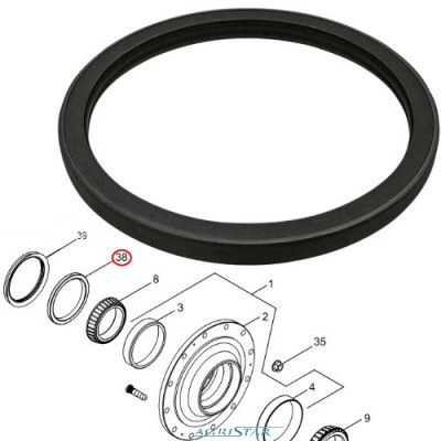 Siemering Case Magnum Radnabendichtung