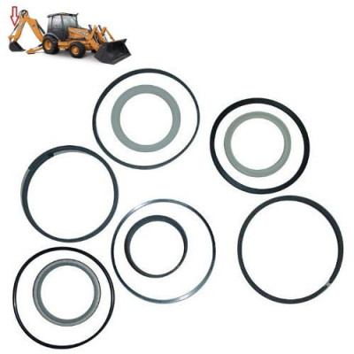 HYD2557 Zestaw uszczelnień siłownika łyżki koparkowej Case 57,15x82,55mm