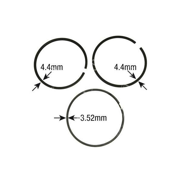 SCY4056 Pierścienie tłokowe John,Deere  PRemium 6230 6330 6430 6530 6630 6830 6930 7130 7230 7430 7530  RE507852
