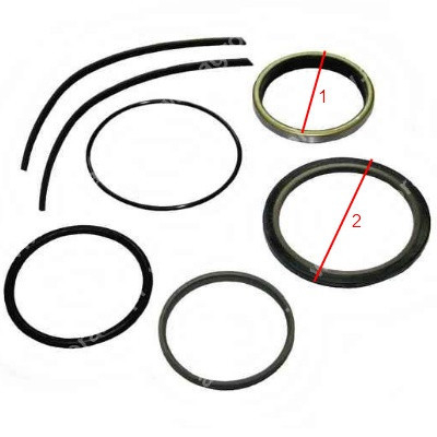 Zestaw naprawczy pompki,  wysprzęglika Massey Ferguson Speedshift 3050, 3055, 3060, 3065, 3065S, 3070, 3075, 3080, 3085, 3090, 3