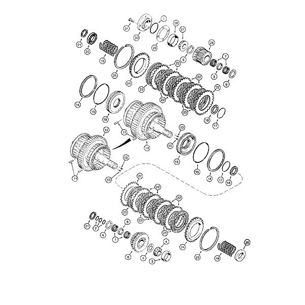Tarczka sprzęgła Case 580K 580SK Terex Fermec 860 Manitou Sanderson A188946, 6190106M1, 547511, 561798
