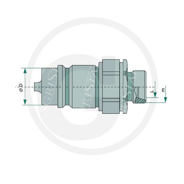 HYD5004 Złącze hydrauliczne