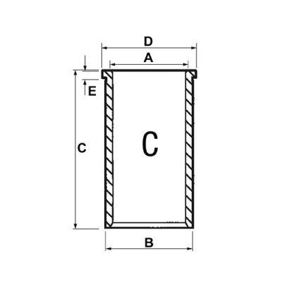 SCY5025 Tuleja 104.87mm
