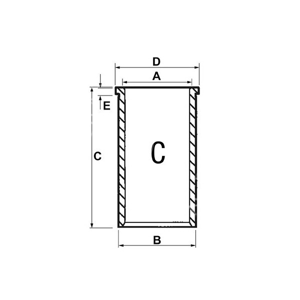 SCY5025 Tuleja 104.87mm