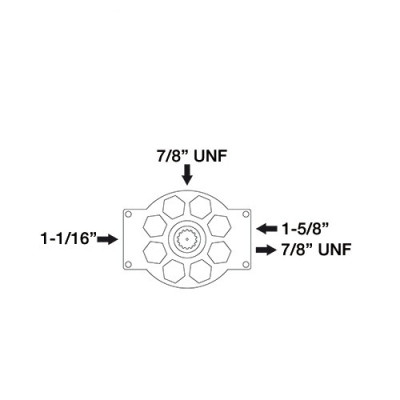 Pompa hydrauliczna 50cm3 John Deere
4010 4520, 4620, 7020
4230, 4430, 4630
4640
4350, 4450