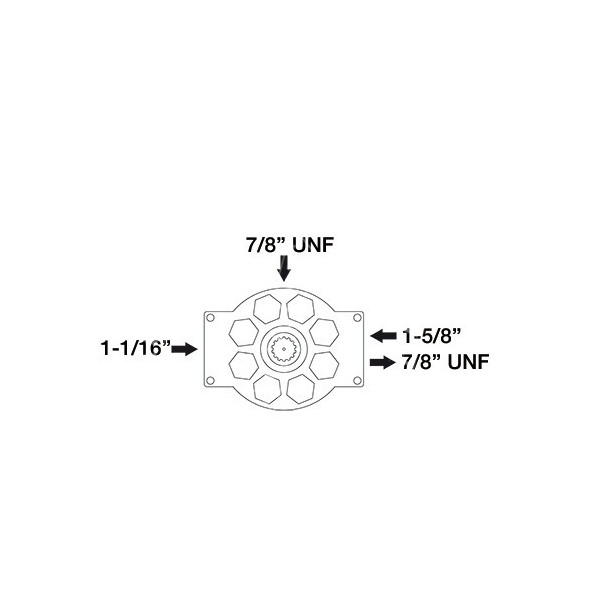 HYD1612 Pompa hydrauliczna 50cm3 AR94660