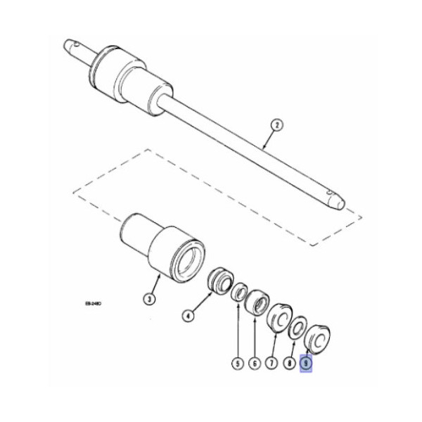 TRP3566 Podkładka pręta regulacyjnego