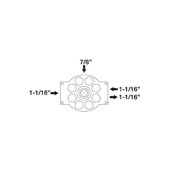 HYD1613 Pompa hydrauliczna 65cm3