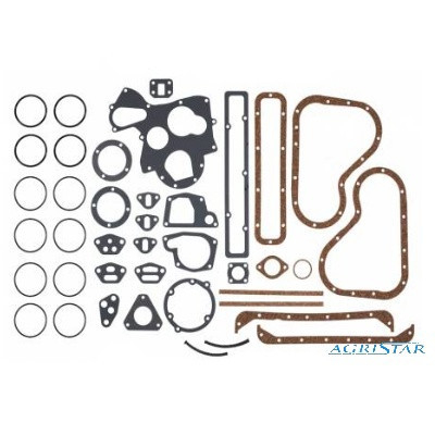 Komplet uszczelek dołu silnika Perkins Massey Ferguson Hanomag A4.107 A4.108 4223492M91 4223920M91 741951M91