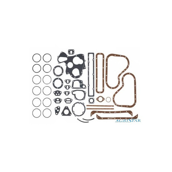 Komplet uszczelek dołu silnika Perkins Massey Ferguson Hanomag A4.107 A4.108 4223492M91 4223920M91 741951M91