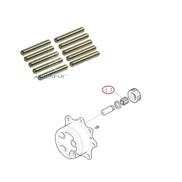 PON4877 Rolka łożyska 4x25,7mm