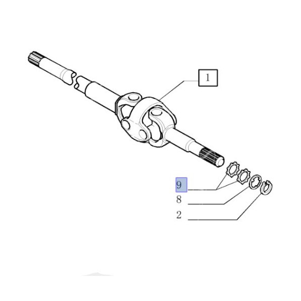 PON4879 Pierścień zabezpieczający