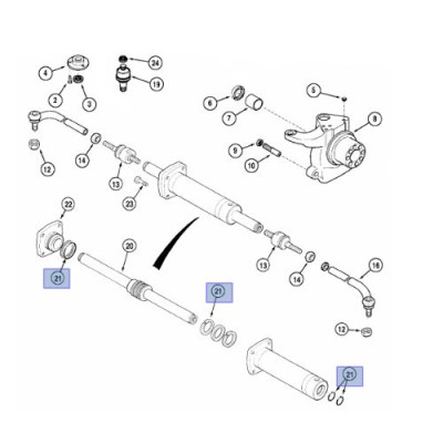 3903689M91 3664958M91 Case CVX Maxxum Landini LandPower Legend  NG PowerMaster PowerMax Massey Ferguson Steyr Valtra Valmet