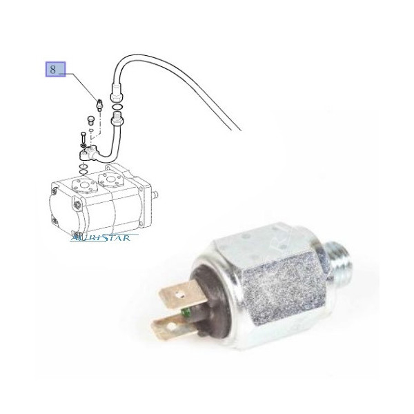 Czujnik ciśnienia oleju pompy 47654155 , 84557955 , 5099414 , 5097832 780229 , 524.04 , 47134924 , 5099414 , 5097529 , 47579701