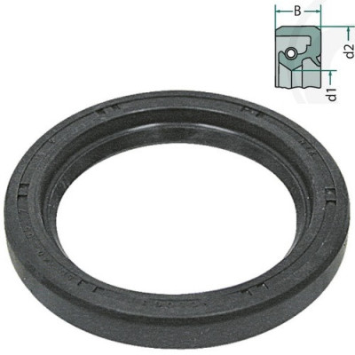 HYD1745 Uszczelniacz pompy hydraulicznej 17X30X7/8 mm