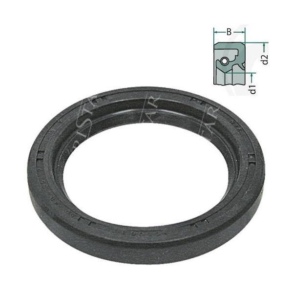 HYD1745 Uszczelniacz pompy hydraulicznej 17X30X7/8 mm