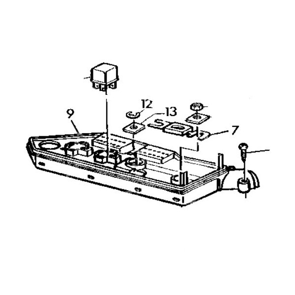 ELE7036 Bezpiecznik 80A