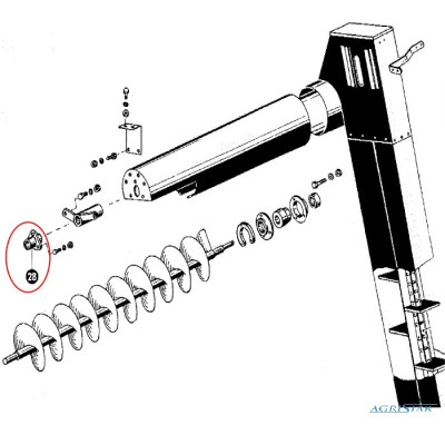 CE04-504519 Piasta ślimaka kłosowego