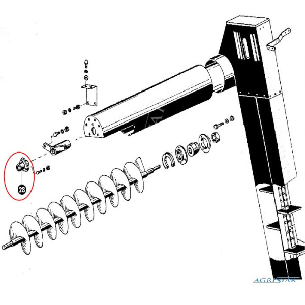 CE04-504519 Piasta ślimaka kłosowego