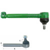 Końcówka kierownicza 285mm P/L John Deere 2250, 2350, 2450, 2550, 2650, 2750, 2850 Massey Ferguson  382, 4225, 4235, 4240, 4315,