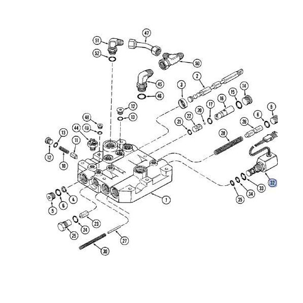 ELE7076 Cewka elektrozaworu  powershift, WOM case MX100, MX110, MX120, MX135, MX150, MX170 5140 5150 5240 5250