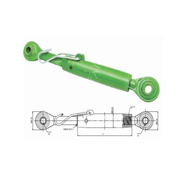 TRP1213 Łącznik centralny John Deere 6300,6310,6320 6330,6400,6410  6420 ,6430 6510, 6515,6520,6525,6530,6600,6610,7220, 7230 73