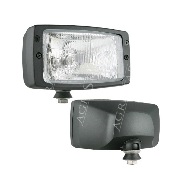 ELE1045 Lampa przednia drogowa John Deere 7600 8100, 8100T, 8200, 8200T, 8300, 8300T, 8400, 8400T  RE154900 , RE154898