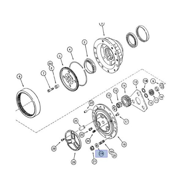 PON5020 Podkładka nakrętki koła
