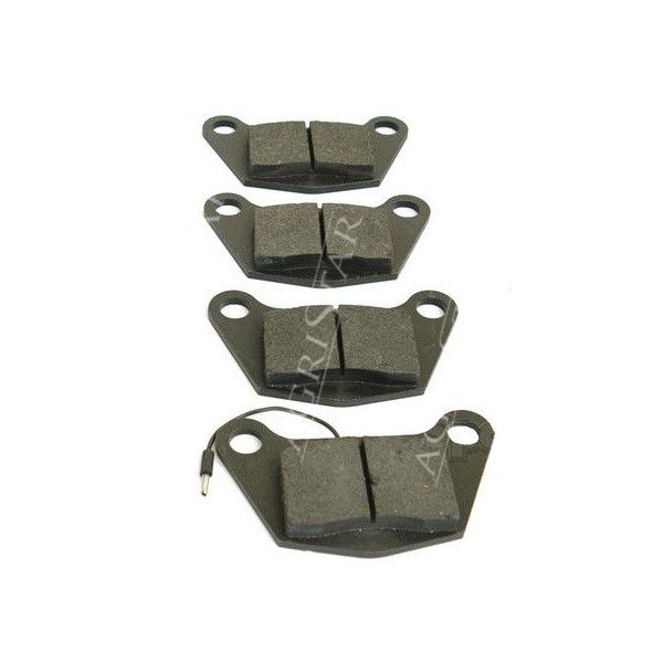 HAM3055 Klocki hamulcowe zestaw na jedno koło