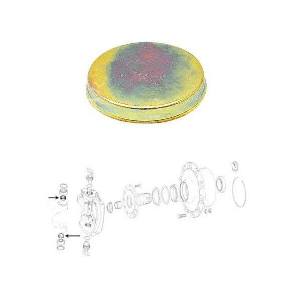 PON7017 Pokrywka ( zaślepka) łożyska zwrotnicy