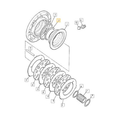 HAM1851 Uszczelniacz tłoka hamulcowego