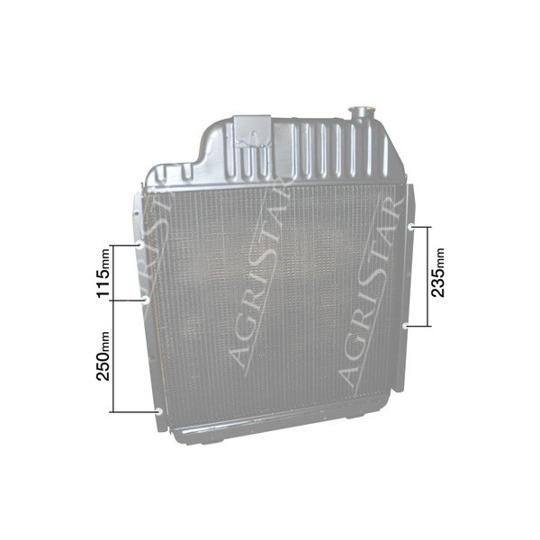 Chłodnica wody silnika Massey Ferguson  3070, 3080, 3085, 3090, 3095